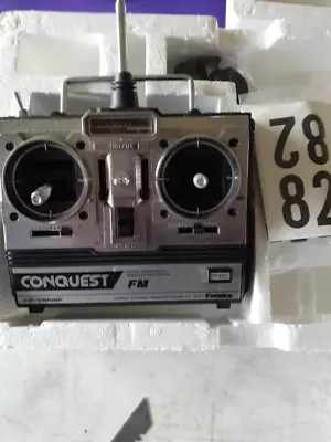 FUTABA CONQUEST FP-t4NSF 4 CHANNEL RADIO CONTROL SYSTEM CHANNEL 82 • $40