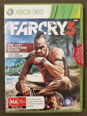 Far Cry 3 Xbox 360 The Lost Expeditions Edition *excellent Condition Shop Sealed • $6.95