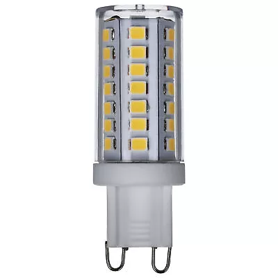 Satco S11234 JCD LED Bulb 120V 5W =40W Double Loop G9 T4 Clear 3000K Soft White • $8.95