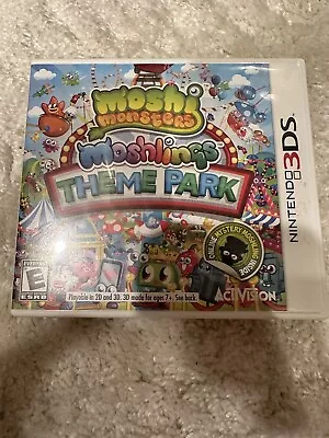 Moshi Monsters Moshlings Theme Park - Nintendo 3DS • $4.70