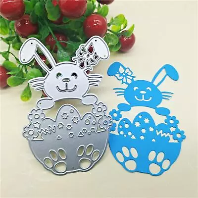Easter Bunny Decoration Border Supplies Cutting Dies Punch Template For Party • £7.88