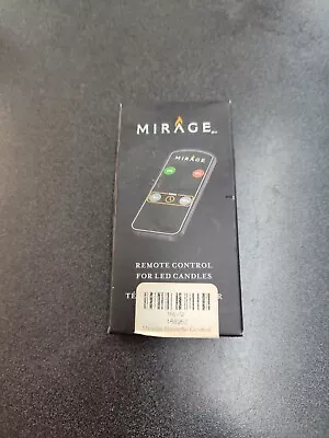 (new) ~ MIRAGE ~ REMOTE CONTROL ~ For Mirage Remote Ready Led Candle • $14.99
