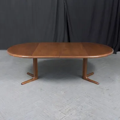 Vintage Danish Teak Extendable Dining Table: Mid-Century Elegance Restored • $3675