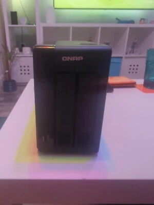 £30 • Buy QNAP TS-219P II 2-Bay Nas Enclosure 2x1tb HDD Installed No PSU