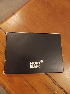 Mont Blanc 10 Pack Rollerball Refills Black Ink Med. Art No.16304 Pack Of 10 • $61.66