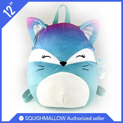 Squishmallow Kellytoy Plush Vickie The Fox 12  Inch Backpack NWT NEW • $24.99