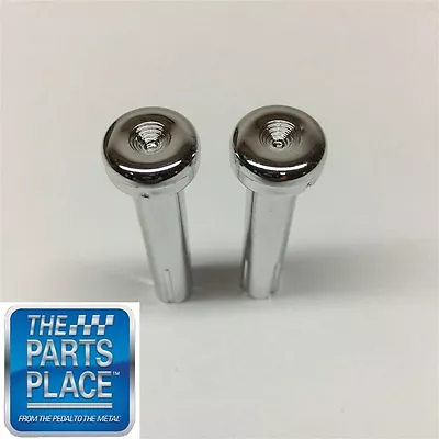 1971-88 GM Cars Chrome Door Lock Knobs Pair • $10.99