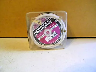 Vintage Hawthorne Nylon Casting Fishing Line 12lb Test 50 Yards Montgomery Ward • $14.99