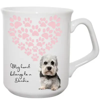 £7.99 • Buy Dandie Dinmont Terrier Mug Dog Lover Gift Idea Personalise Rare Breed