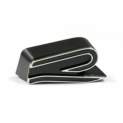 $38.17 • Buy Genuine VW Tiguan 2 (AD1) R-Line R Logo Grille Emblem Lettering Badge Black