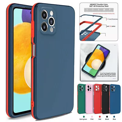 360 Full Body Case For IPhone 11 12 13 14 Pro Max 7 8 SE XR Shockproof Cover • £4.21