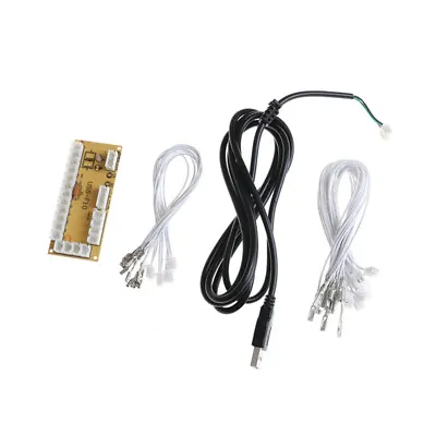 Zero Delay Arcade USB Encoder PC To Joystick Push Button +Cables For MAME   S+ • $7.45