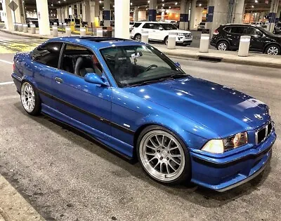 E36 M3 2 Or 4 Door Matte Blk Side Skirt Extension & Rear Bumper Extensions • $150