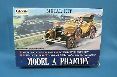 Vintage Gabriel Metal Model Kit Model A PHAETON 4856 Diecast Car • $24.99