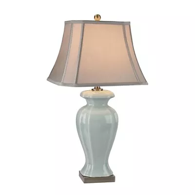 Elk Home Celadon Glaze Table Lamp Brass Green - D2632 • $304.30