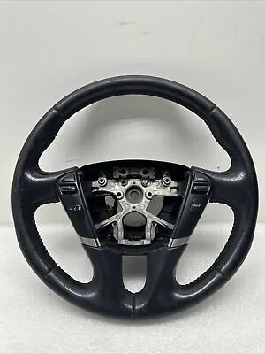 2009-14 Nissan Murano Le Leather Wrapped Steering Wheel W/ Audio Controls Oem • $149