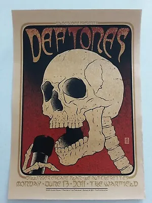 Deftones + Dillinger Escape Plan - 2011 Gig/Concert - Poster - Reprint • $10