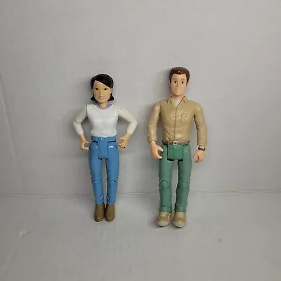 Fisher Price LOVING FAMILY Dollhouse Mom And Dad 2000’s Mattel Poseable Doll • $19.99