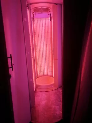 Tansun Symphony Sunbed 48 Tube Standup Tanning Sun Bed Commercial Home Use • £1250