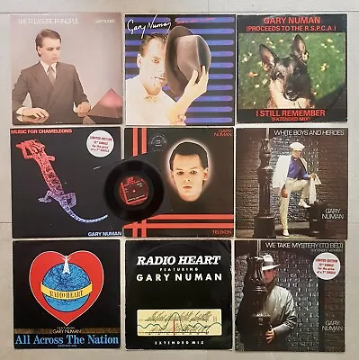 £41.50 • Buy GARY NUMAN Collection 7 X 12” & 2 X LP TELEKON PLEASURE CLAWS HEART VINYL LOT 