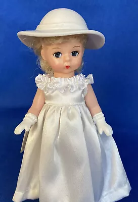 Madame Alexander Bride Doll 5  Blonde Blue Eyes Bridal Shower Collectible McD • $12.99