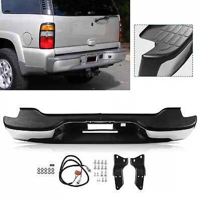 Complete Chrome Rear Bumper For 2000-2006 Chevy Tahoe Suburban GMC Yukon XL • $165.99