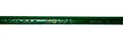 VINTAGE!!  MICKEY MOUSE Made In U.S.A.  Green Unused Wood Pencil • $11.95