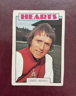 A&BC-1973-RARE SCOTTISH RED BACK (2nd SERIES) -# 153 ~ TOMMY MURRAY Of HEARTS • £3.99