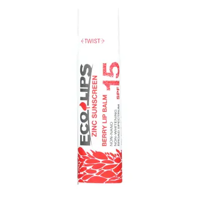 Set Of 6 Ecolips Berry Lip Balm - Zinc Sunscreen SPF 15 • $20