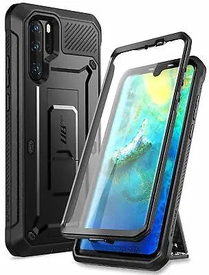 For Huawei P30 Pro SUPCASE Full-Body Dual Layer Case Holster Cover With Screen • £23.99