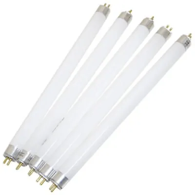 5x 6W T5 9  Cool White Fluorescent Tube 4000k 6 Watt 225mm Strip Light Bulb Lamp • £12.95
