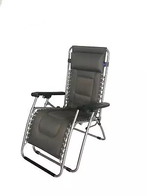 Royal Ambassador Relaxer Chair With Head Rest Garden Camping Caravan • £75.94