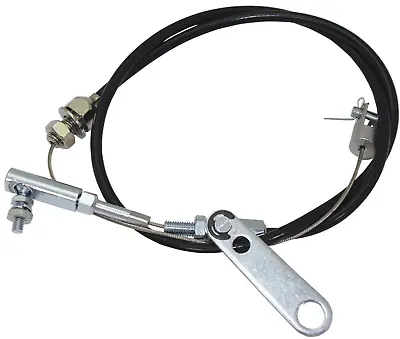 24  Universal Throttle Cable Kit W/ Mounting Bracket Hot Rod Rat Rod SB Chevy V8 • $22.95
