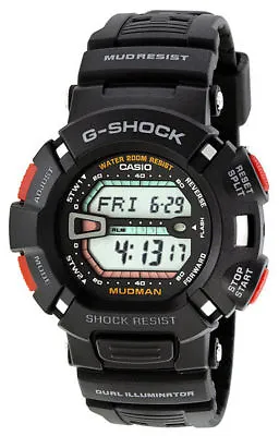 NEW Casio G9000-1V G-Shock Mudman Digital World Time Alarm Sports Men's Watch • $141.57