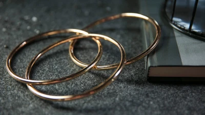£15.65 • Buy 4  Linking Rings (Gold) By TCC - Trick