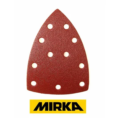 £14.45 • Buy MIRKA DELTA Sanding Sheets Pads 10x15cm Sandpaper For Bosch PSM 100x150mm HQ