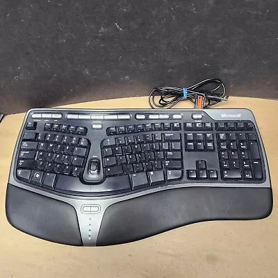 Microsoft Natural Ergonomic Keyboard 4000 V1.0 KU-0462 USB Wired- Tested • $59.99