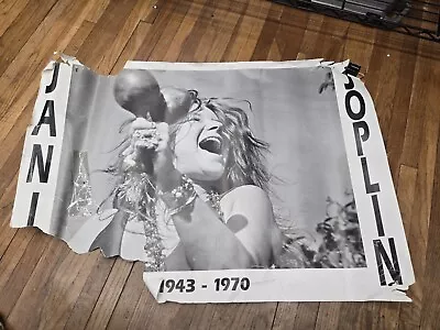 Vintage Janis Joplin Poster • $40