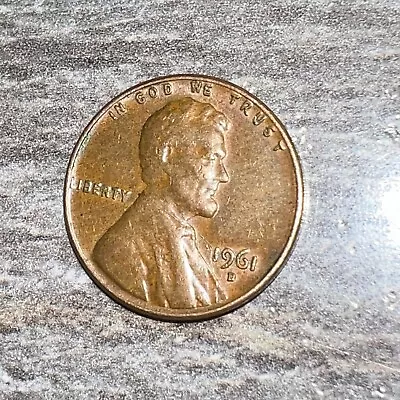 1961 D Penny Rare • $1200