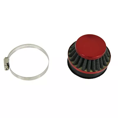 60mm Red Air Filter For 49cc 60cc 80cc Engine Motor Motorized Motorised Bicycle • $6.99