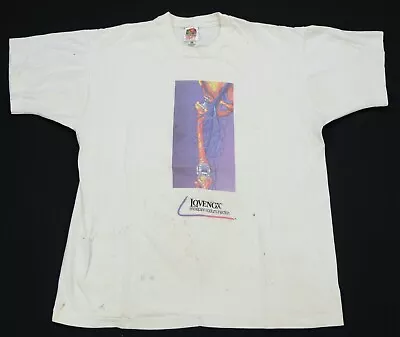 Rare Vintage Lovenox Injection Anticoagulant Medication T Shirt 90s White SZ XL • $74.99