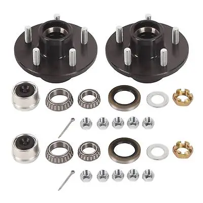 2-PACK 5 Lugs Trailer Idler Hub Kits 5 On 5  5x5 For 3500 Lbs Trailer Axle • $66