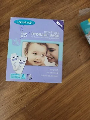 Lansinoh Breastmilk Storage Bags X13 (882) • £3