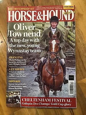 Horse & Hound21 MarOliver TownendMark PhillipsShowjumpingVet AdviceHealth • £6.25
