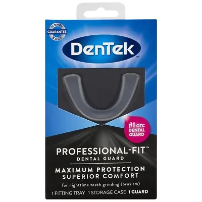 DenTek Professional Fit Dental Guard Maximum Protection With Storage Case • $15.99
