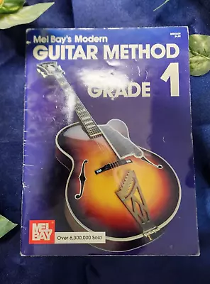 Mel Bay's Modern Guitar Method Book Grade 1 • $3.99