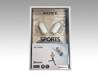 $283.36 • Buy Sony WF-SP900 4GB Wireless Bluetooth Headphone White Japan DHL Fast Shipping NEW