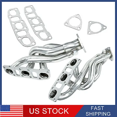 For 2003-2006 Nissan 350Z Z33 INFINITI G35 FX35 VQ35DE V6 3.5L Shorty Headers • $129.99