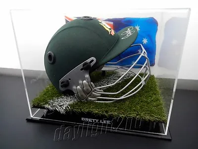 $359.99 • Buy ✺Signed✺ BRETT LEE Replica Cricket Helmet PROOF COA Australia 2022 Shirt
