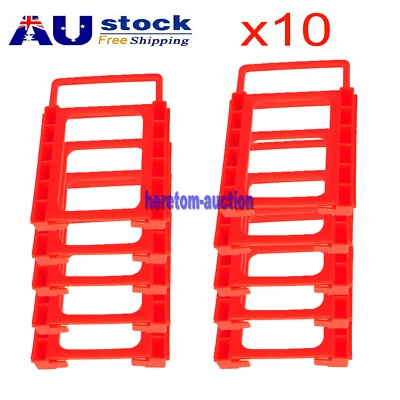 $21.88 • Buy 10X 2.5 To 3.5  SSD To HDD Screw-less Mounting Adapter Bracket Hard Drive Holder
